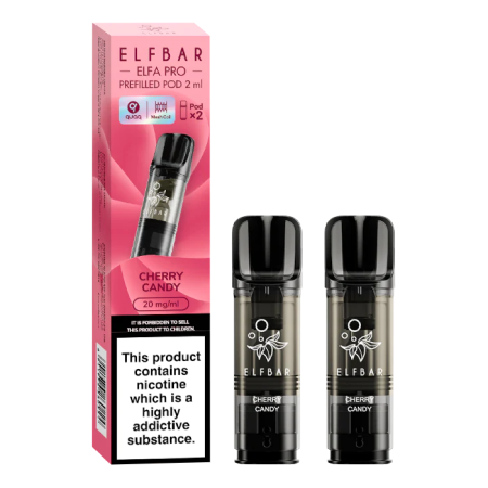 Elf Bar Elfa PRO Pods Cherry Cloudd - Vapesdirect
