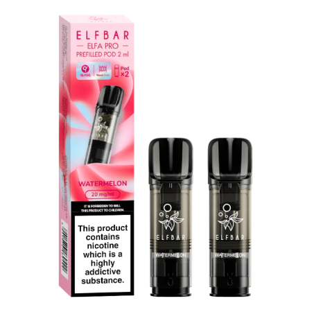 Elf Bar Elfa PRO Pods Watermelon - Vapesdirect