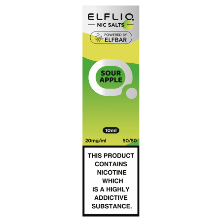 ElfLiq ELiquid By Elf Bar 10ml Sour Apple