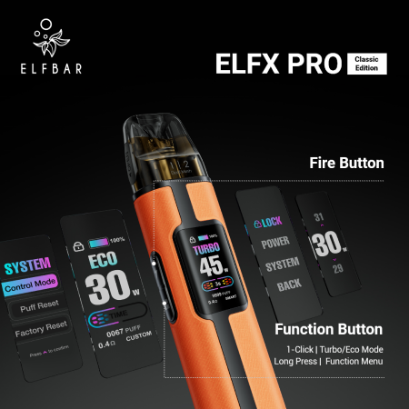 Buy ELFX Pro Classic Pod Vape Kit ElfBar Kits Vapes Direct Buy ELFX Pro Classic Pod Vape Kit ElfBar Kits Vapes Direct