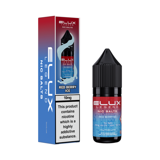 Elux Legend Red Berry Ice Nic Salt 10ml - Vapesdirect