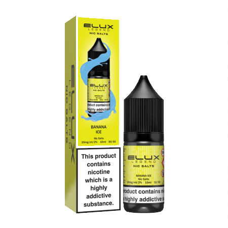 Elux Nic Salt E-liquid - Banana Ice