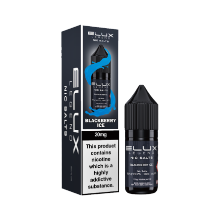 Elux Legend Blackberry Ice Nic Salt 10ml - Vapesdirect
