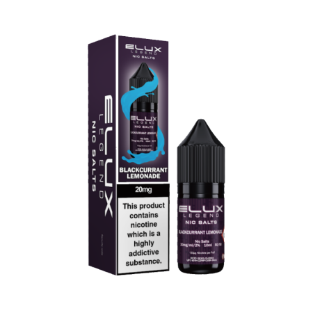 Elux Legend Blackcurrant Lemonade Nic Salt 10ml