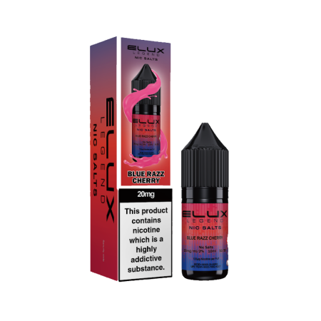 Elux Legend Blue Razz Cherry Nic Salt 10ml - Vapesdirect