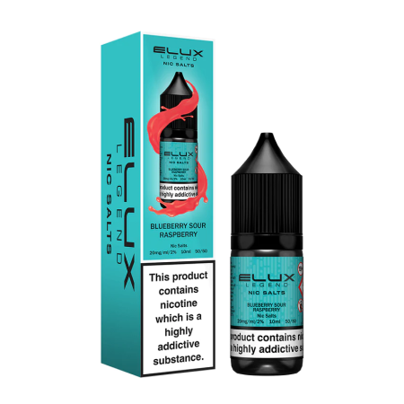 Elux Nic Salt E-liquid - Blueberry Sour Raspberry