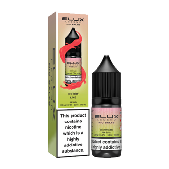 Elux Nic Salt E-liquid - Cherry Lime