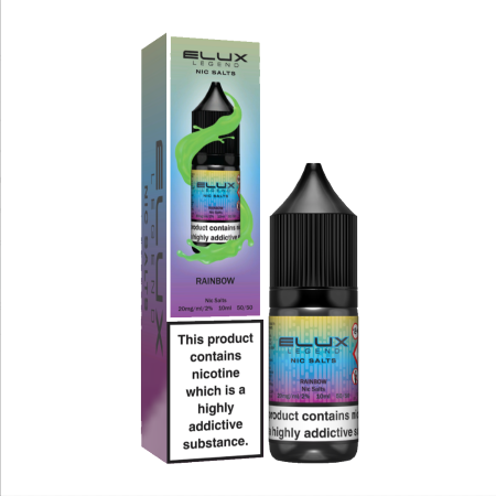 Elux Nic Salt E-liquid - Rainbow