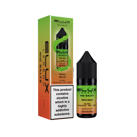 Elux Nic Salt E-liquid - Triple Melon