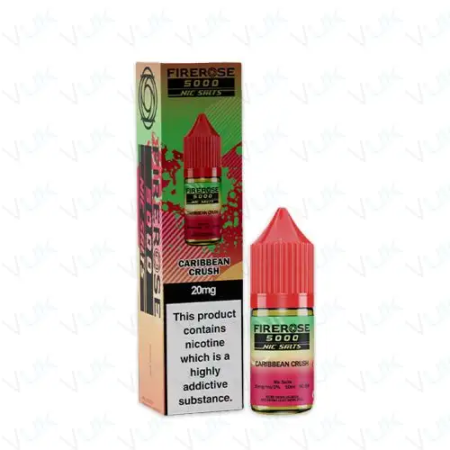 Firerose 5000 Caribbean Crush Nic Salt 10ml - Vapesdirect