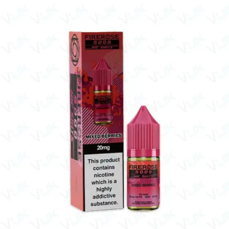 Firerose 5000 Mixed Berries Nic Salt 10ml - Vapesdirect