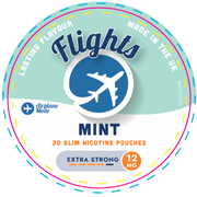 Flights Mint Nicotine Pouches – Tobacco-Free Nicotine (UK Made) - Vapesdirect