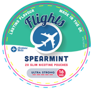 Flights Spearmint Nicotine Pouches – Tobacco-Free Nicotine (UK Made) - Vapesdirect