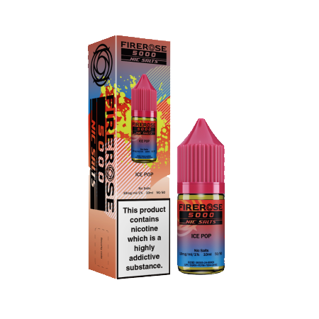 Firerose 5000 Ice Pop Nic Salt 10ml - Vapesdirect