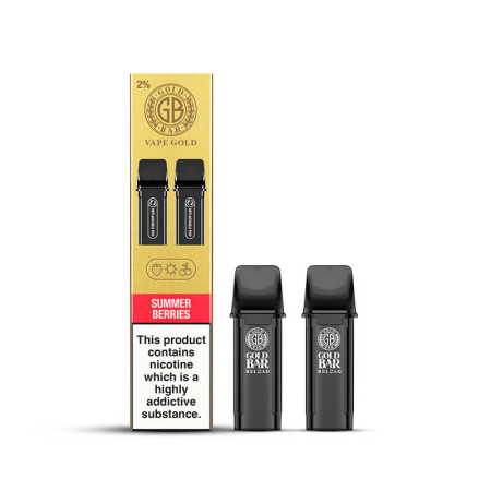 Gold Bar Reload Prefilled Pod 2 Pack -Summer Berries