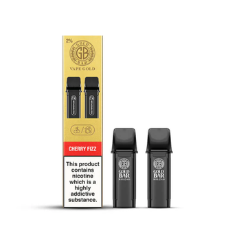 Gold Bar Reload Prefilled Pod 2 Pack -Cherry Fizzy