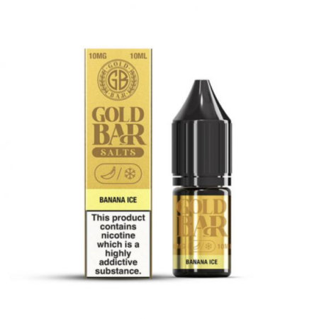 Gold Bar Salts - Banana Ice - Vapesdirect