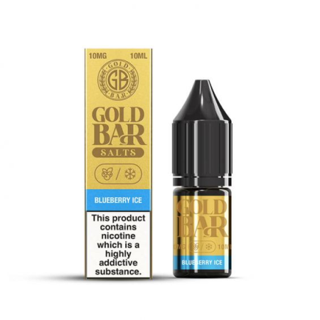Gold Bar Salts - Blueberry Ice - Vapesdirect