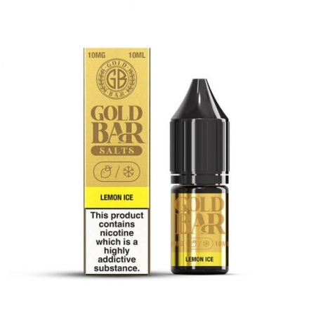 Gold Bar Salts - Lemon Ice - Vapesdirect