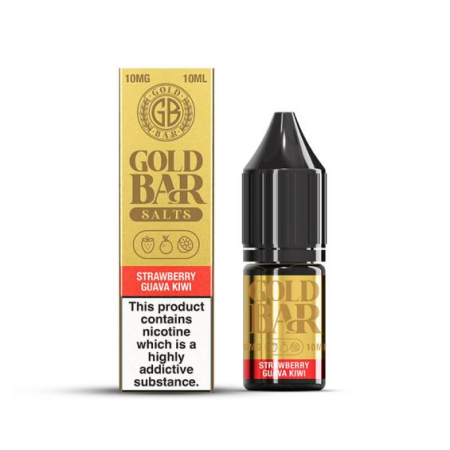 Gold Bar Salts - Strawberry Guava Kiwi - Vapesdirect