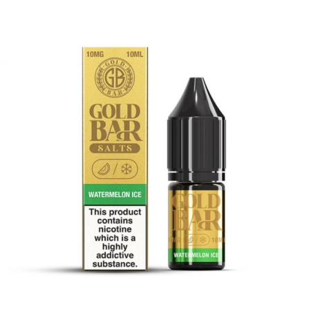 Gold Bar Salts - Watermelon Ice - Vapesdirect