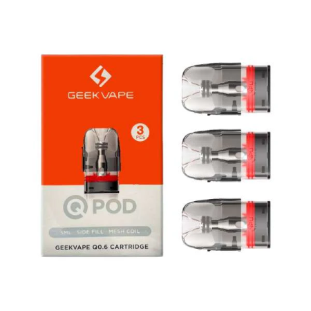 Geekvape Q Replacement Pods - 3 Pack - Vapesdirect