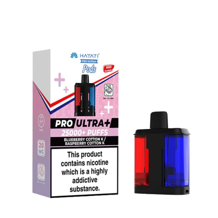 Hayati Pro Ultra 25000 Prefilled Pod + Refills