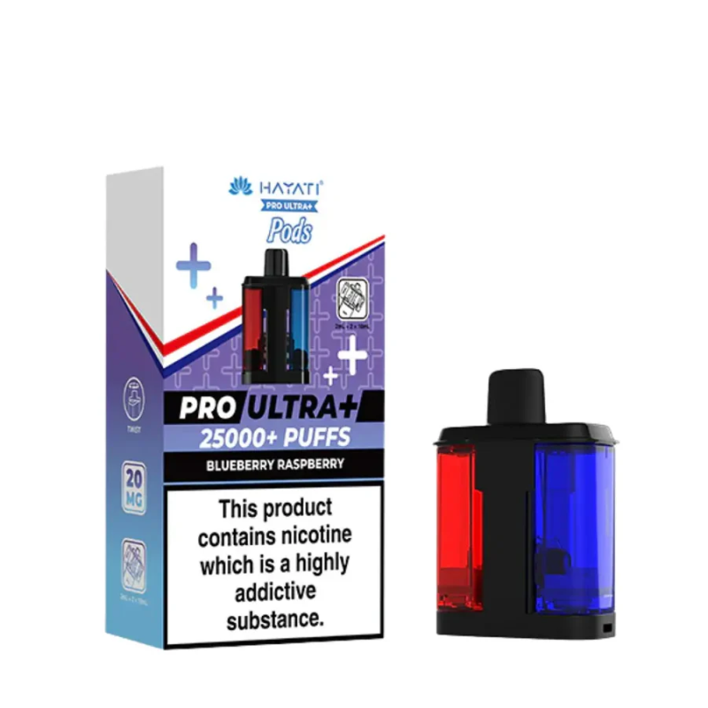 Hayati Pro Ultra 25000 Prefilled Pod + Refills - Vapesdirect