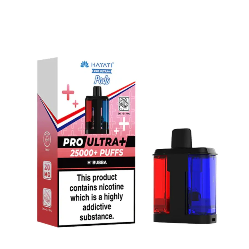 Hayati Pro Ultra 25000 Prefilled Pod + Refills - Vapesdirect