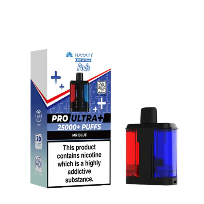 Hayati Pro Ultra 25000 Prefilled Pod + Refills