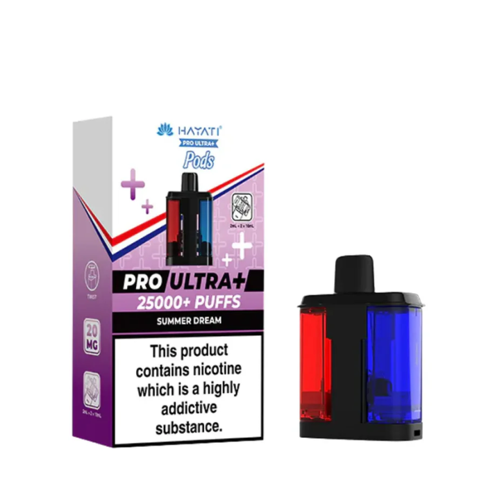 Hayati Pro Ultra 25000 Prefilled Pod + Refills