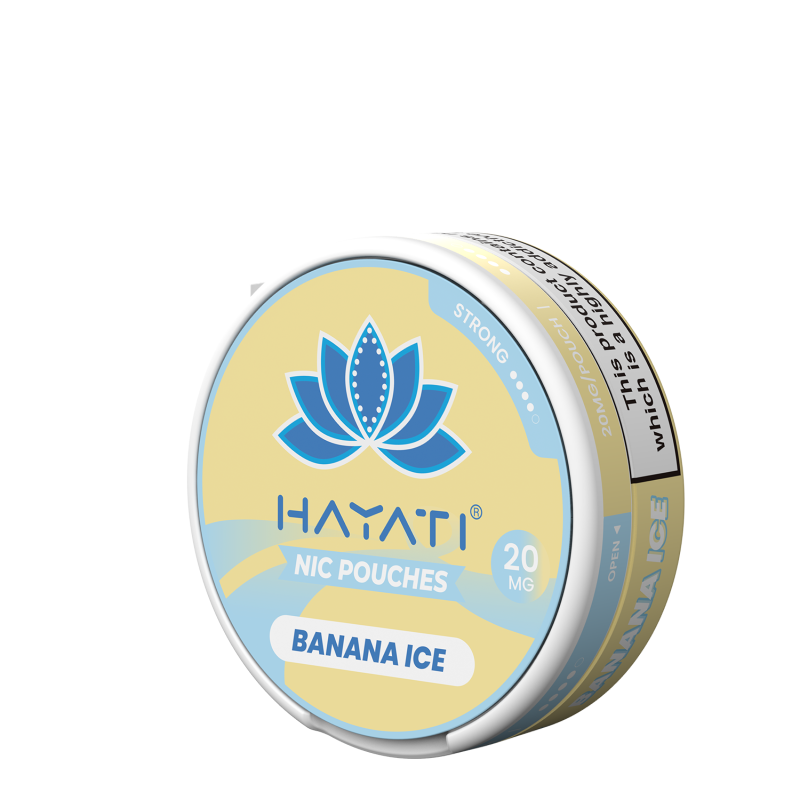 Hayati Nicotine Pouches - Banana Ice - Vapesdirect