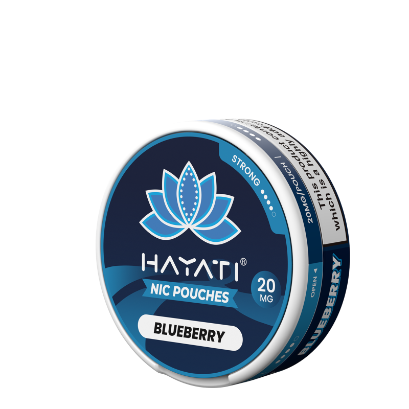 Hayati Nicotine Pouches - Blueberry - Vapesdirect