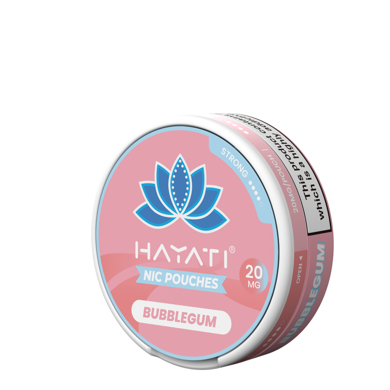 Hayati Nicotine Pouches - Bubblegum - Vapesdirect