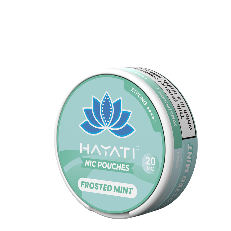 Hayati Nicotine Pouches - Frosted Mint - Vapesdirect