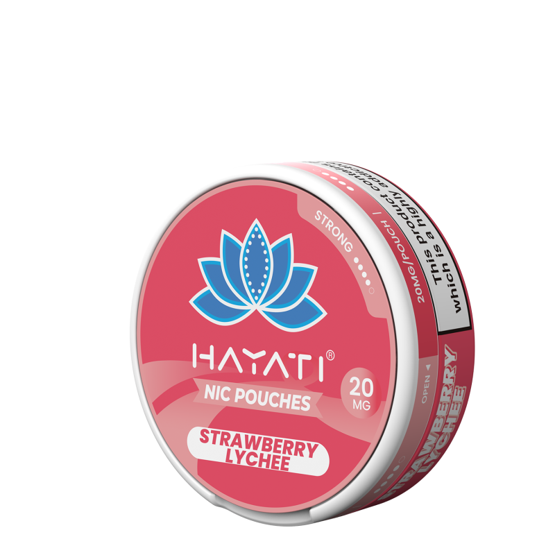 Hayati Nicotine Pouches - Strawberry Lychee - Vapesdirect