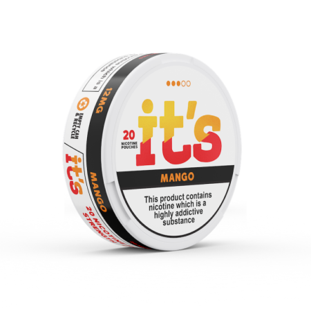 Its Mango Nicotine Pouches - Vapesdirect