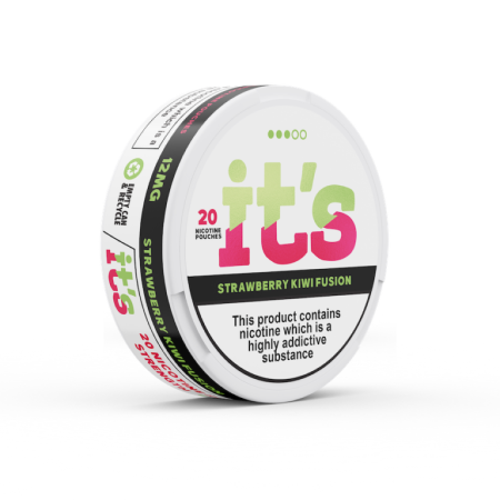 Its Strawberry Kiwi Fusion Nicotine Pouches - Vapesdirect