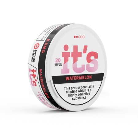 Its Watermelon Nicotine Pouches - Vapesdirect