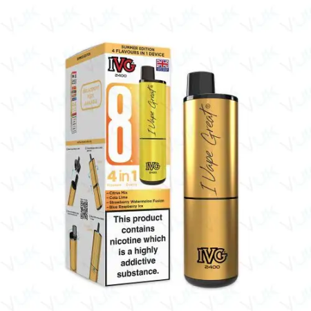 IVG 2400 Rechargeable Vape Kit - Vapesdirect