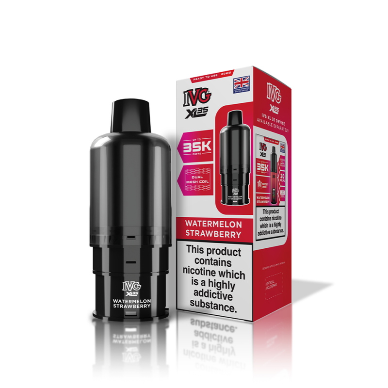 IVG XL 35K Prefilled Pods - Watermelon Strawberry - Vapesdirect