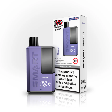 IVG Smart 5500 Disposable Vape - Vapesdirect