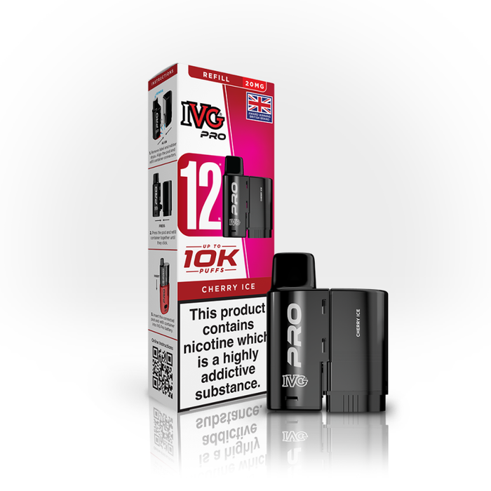IVG Pro 12 Prefilled Pods + Refill Container