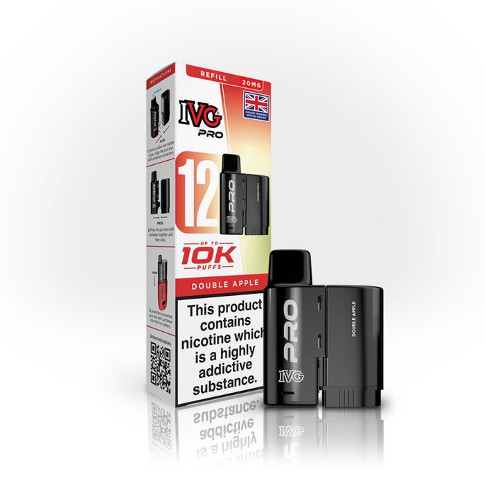 IVG Pro 12 Prefilled Pods + Refill Container