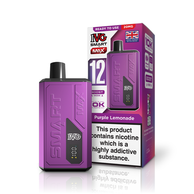 IVG Smart Max Vape Kit – Prefilled Pod Kit | Vapesdirect UK - Vapesdirect