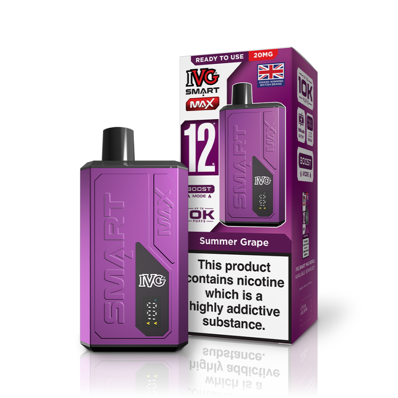 IVG Smart Max Vape Kit – Prefilled Pod Kit | Vapesdirect UK - Vapesdirect