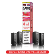 IVG 2400 Reload Prefilled Pods – 4 Flavours in Every Pack - Vapesdirect