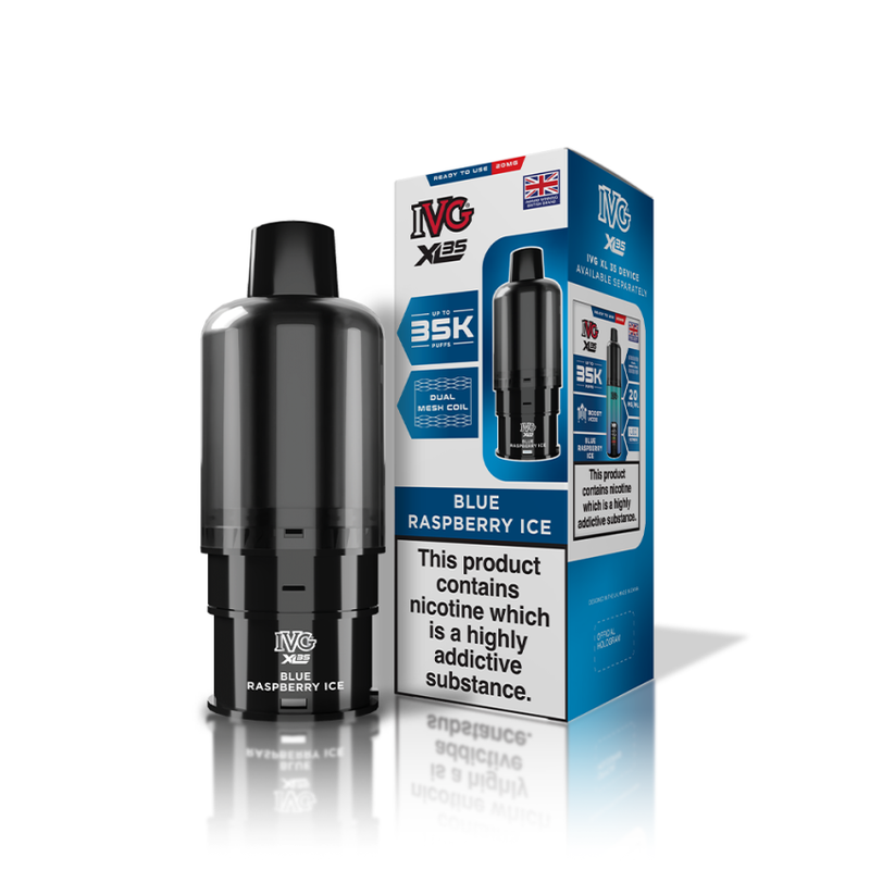 IVG XL 35K Prefilled Pods - Blue Raspberry - Vapesdirect