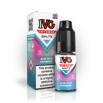 Blue Sour Raspberry Nic Salt by IVG Intense – 10ml E-Liquid