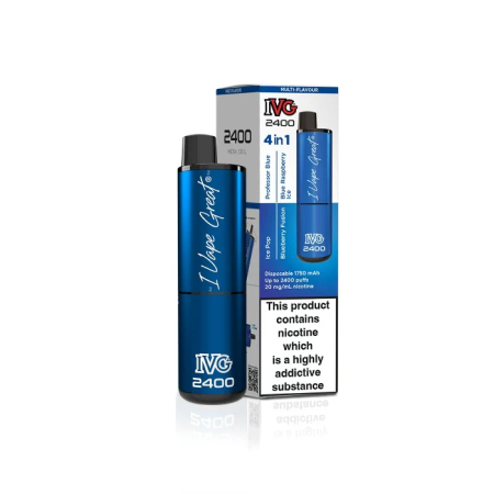 IVG 2400 Disposable Vape - Blueberry Edition - Vapesdirect